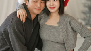 双子妊娠のチョア、♥イケメン夫と満期のグラビア…美しいDライン