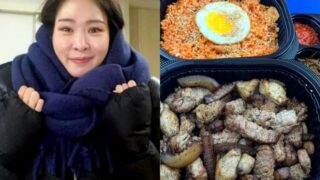 'キム・テヒョン♥' ミジャ、二日で2.6kg減量したのに…深夜の夜食がこれほど？