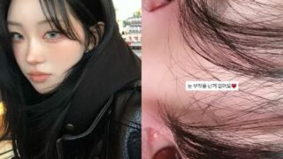 故チェ・ジンシルさんの娘チェ・ジュンヒ、整形後に突然の誤解を受ける…「目の副作用はない」と釈明