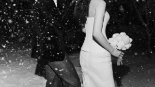 シン・ミナ♥キム・ウビン、結婚式当日に「ウェディングフォト」を緊急公開…映画のワンシーンのように