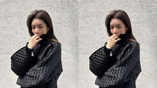 ドラマとイメージが違いすぎて同じ人とは思えない女優の「半束髪」。