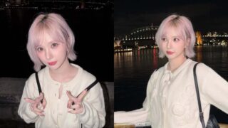 今すぐ美容院の予約を取りたくなるビビジギャラクシー「ピンクのストレートヘアー」ヘアスタイル