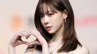 'ジョングク熱愛説'ウィンター、話題の'子犬のタトゥー'を隠して登場...負担になったのか？