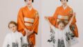 紗理子、息子と着物姿の家族写真...「パパがいないなんて可哀想、他人の意見は意味ない