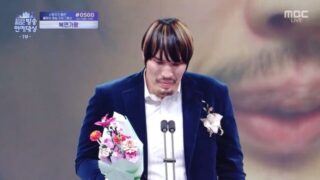 チェ・ホンマン、男子新人賞を受けて「涙」..."20年前運動選手として初めて受賞"