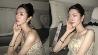 父は医者、曾祖父は「朝鮮王の主治医」...すごい家柄の女優のドレスルック