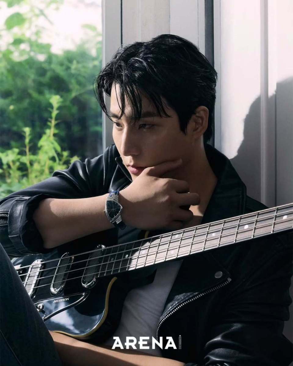 GDより曲が多いという'著作権の天才'ナム歌手のナチュラルウェットヘアスタイル