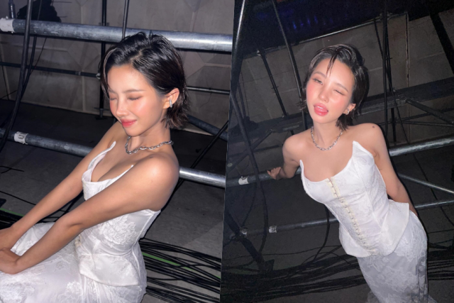 チョン・ソヨン、深く切り込んだ服にファンが驚愕…ボリューム感を露わにしたリーダー