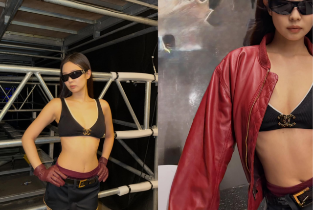 ジェニーだからこそできた…シャネルのブラトップ一枚で視線を一気に集める