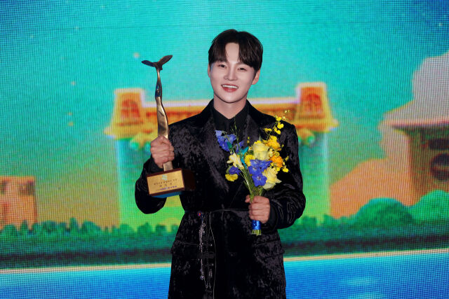 「受賞スピーチをきちんとできなかった」パク・ソジン、最優秀賞を受賞