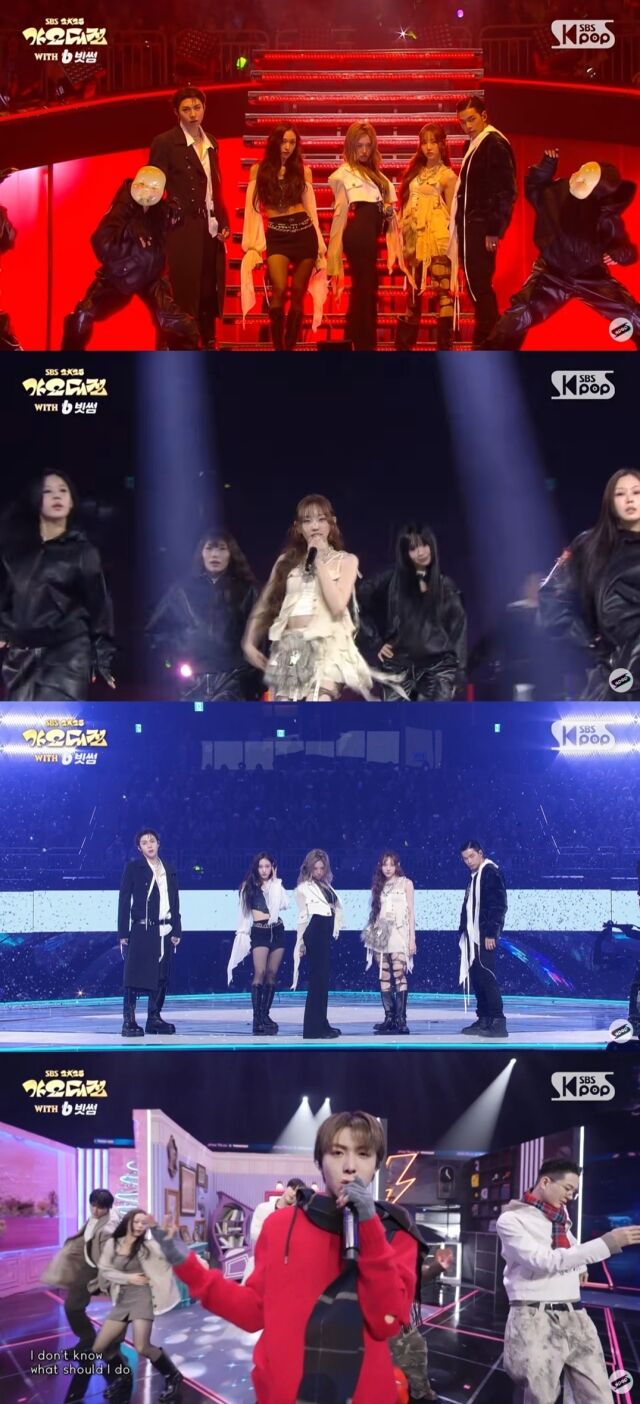 オールデイプロジェクト、舞台で証明した脱新人級のチームケミストリー...'歌謡大戦'制圧