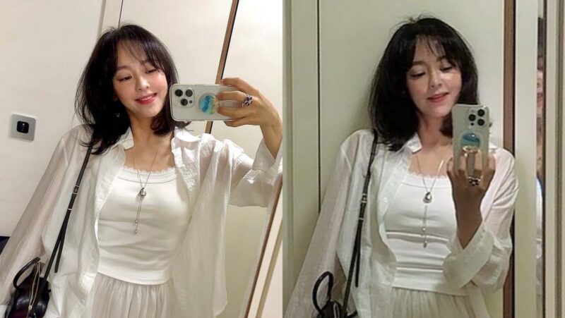 交際3ヶ月で「超スピード結婚」した女優が、現在はシングルマザーとして新たな人生を送るファッション