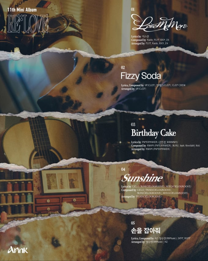 「1月カムバック」Apink、新曲トラックリスト公開