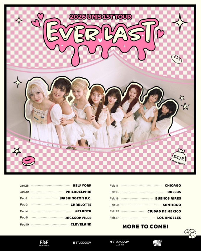 ユニス、デビュー初の北米ツアー開催