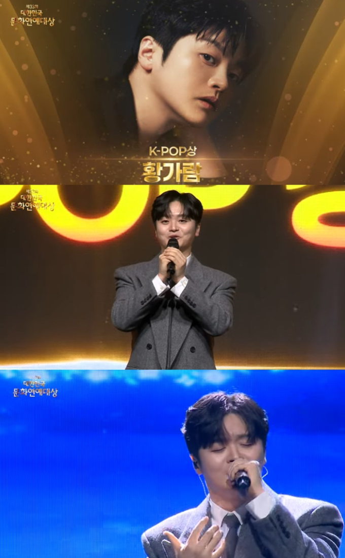 ファンガラム、K-POP賞トロフィー