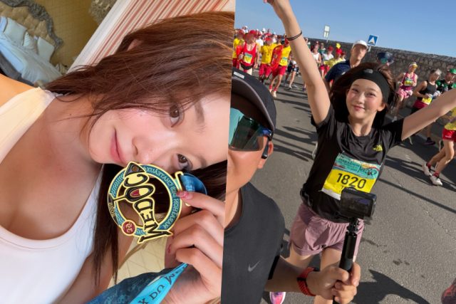 月、現役のガールズグループがマラソン42.195kmを完走するって?!