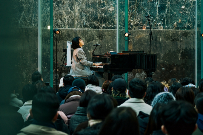 ソン・ウジョンア、週末ミニコンサートを成功裏に終える