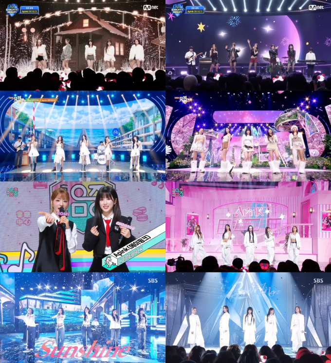 「15周年」Apink、音楽番組活動を成功裏に終える