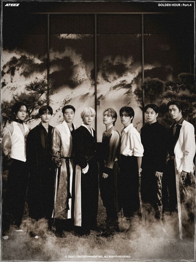 ATEEZ、『ゴールデンアワー：パート4』コンセプトフォト公開…圧倒的な幻想美
