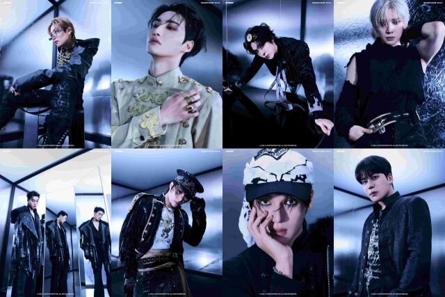 ATEEZ、最後のフォトベールを脱いだ…断片化された空間の中の「圧倒的な存在感」