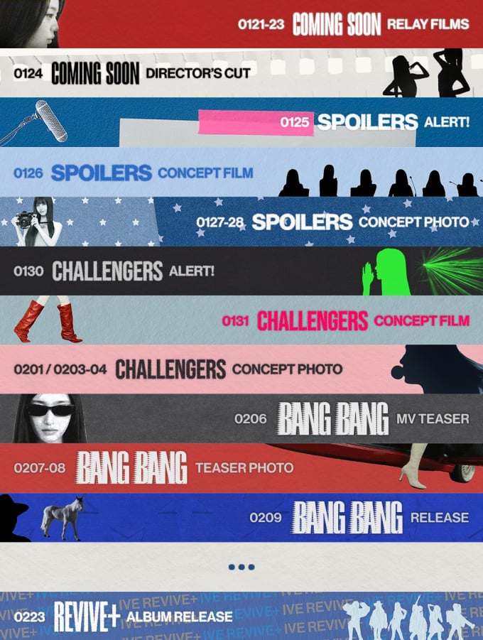 アイヴ、新譜初のスケジューラーオープン