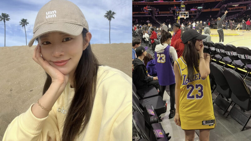 イ・ジュビン、ビーチでの自撮りにときめき…自由なLAのムード