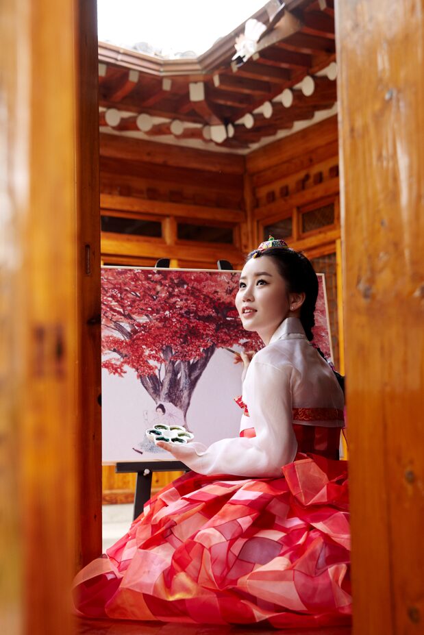 [韓国画家キム・ヒョンジョンが描く韓国の肖像]気取り：青春は年齢ではなく方向である