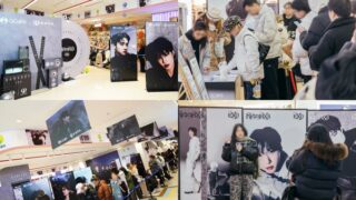 EXO、ショッピングモールラッピングポップアップが大盛況