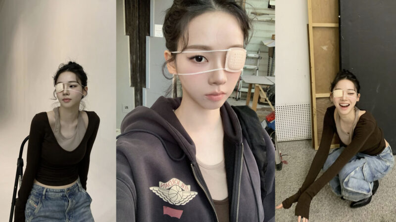 カリーナ、アイパッチを着用しても人形のようなビジュアル…「大丈夫です」近況