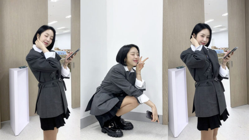 イェウォン、端正なスーツルックもラブリー...美貌に視線集中