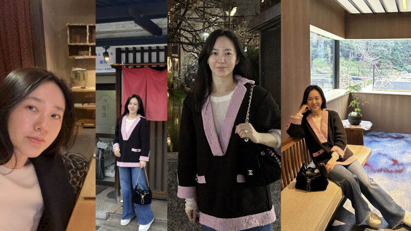 パク・ジュミ(53歳)、気楽なカジュアルスタイルもエレガント...変わらない美しさ