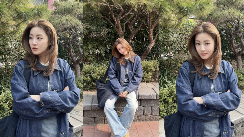 カン・ソラ、弘大の街でデニムを着こなす...タフ+センスを兼ね備えてるね。