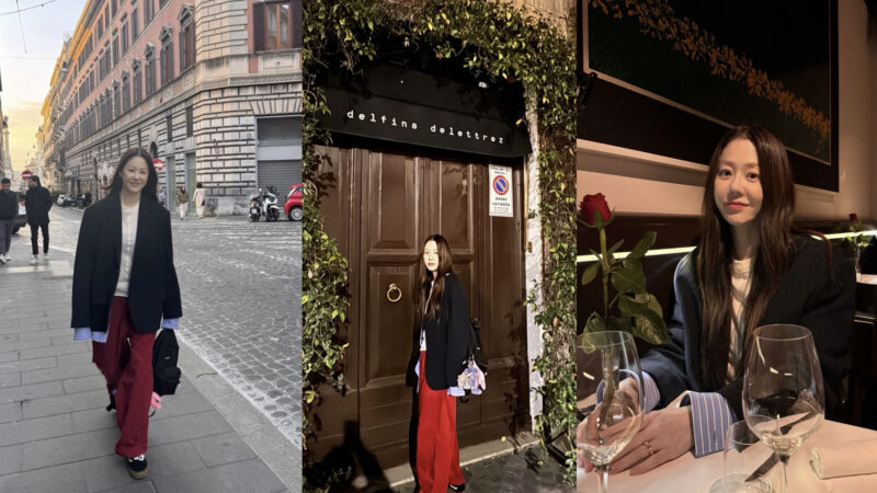 コ・ヒョンジョン(55歳)、ローマ出張中の姿をキャッチ...クァンクゥファッションにも光る美貌