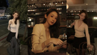 カン・ミンギョン、スリムフィットのニットで決めた「金曜日の夜」スタイル…優雅な雰囲気が「注目を集める」