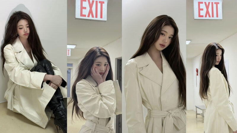 チャン・ウォンヨン、ベージュのコート一枚で完璧なスタイル…人形のようなビジュアルが「圧倒的」