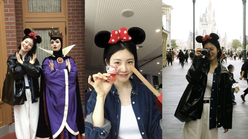 シン・イェウン、ミニーマウスのヘアバンドも完璧に着こなす…清純さと可愛らしさを両立