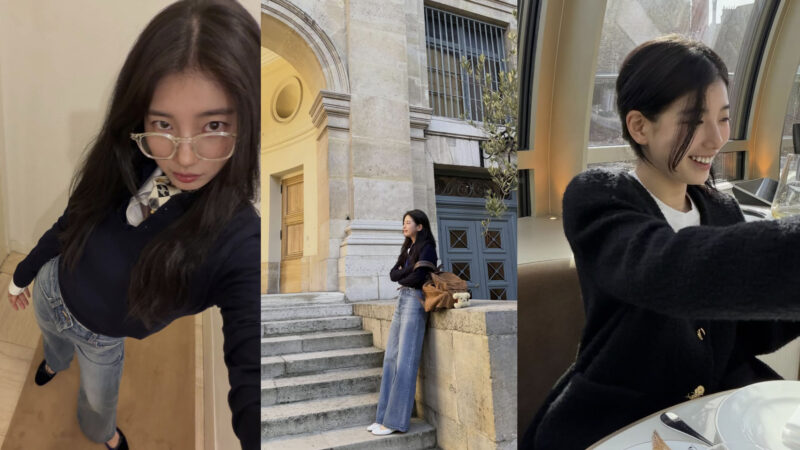 スジ、ジーンズ一枚で決めたスタイリング…「これこそ現実の女神」