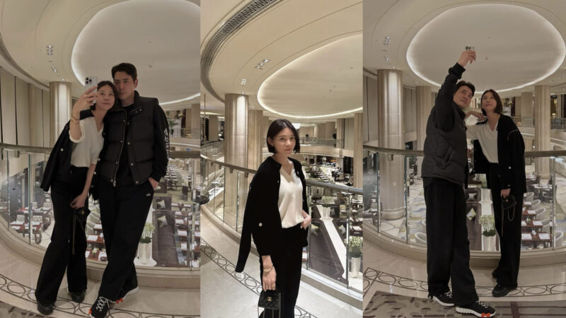 チャ・イェリョン（40歳）♥チュ・サンウク（47歳）、上海で甘いツーショット…「雰囲気が最高」