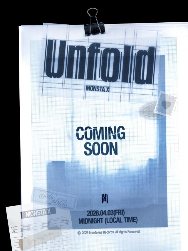 MONSTA X、4月3日に米国で新譜リリース…『Unfold』で再び伝説を予告
