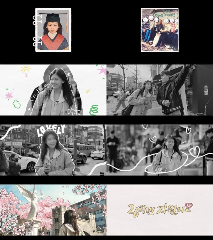 ハ・ジウォン、新入生になる...春のキャンパスライフ(26期生志願者)