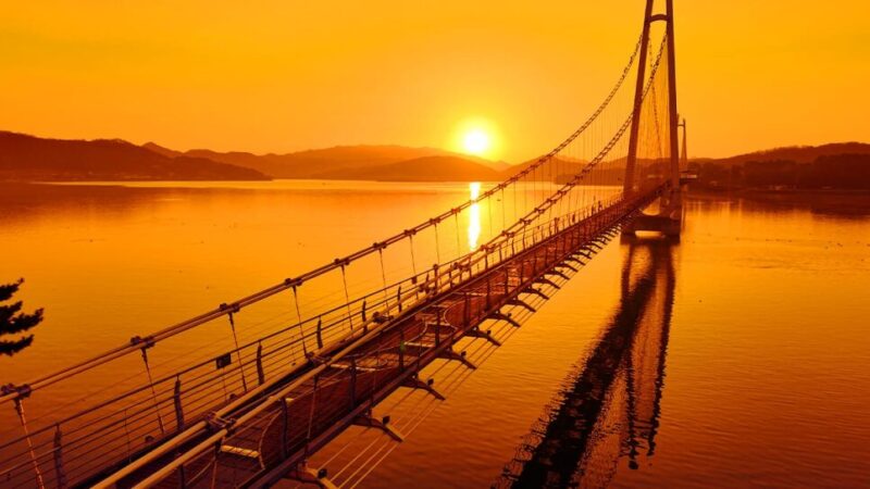 "11景の中で最高と言われるのには理由があった"...国内最長の600m吊り橋の風景