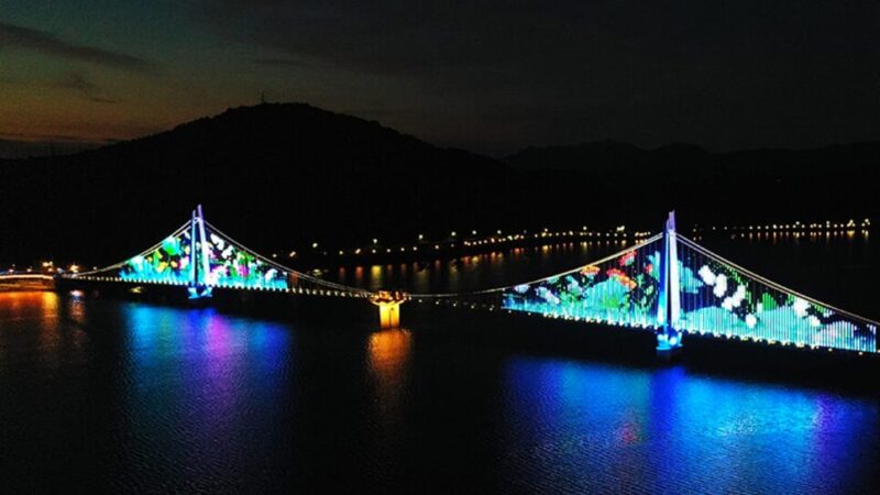 "11景の中で最高と言われるのには理由があった"...国内最長の600m吊り橋の風景