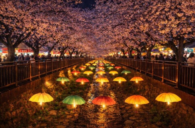 "36万本の桜が咲き乱れる"...国内最大規模の桜まつりの正体