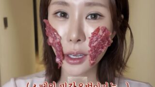 「食べるのではなく肌に？タレントのジュニ、スペイン時代の『牛肉パック』の思い出を振り返る」