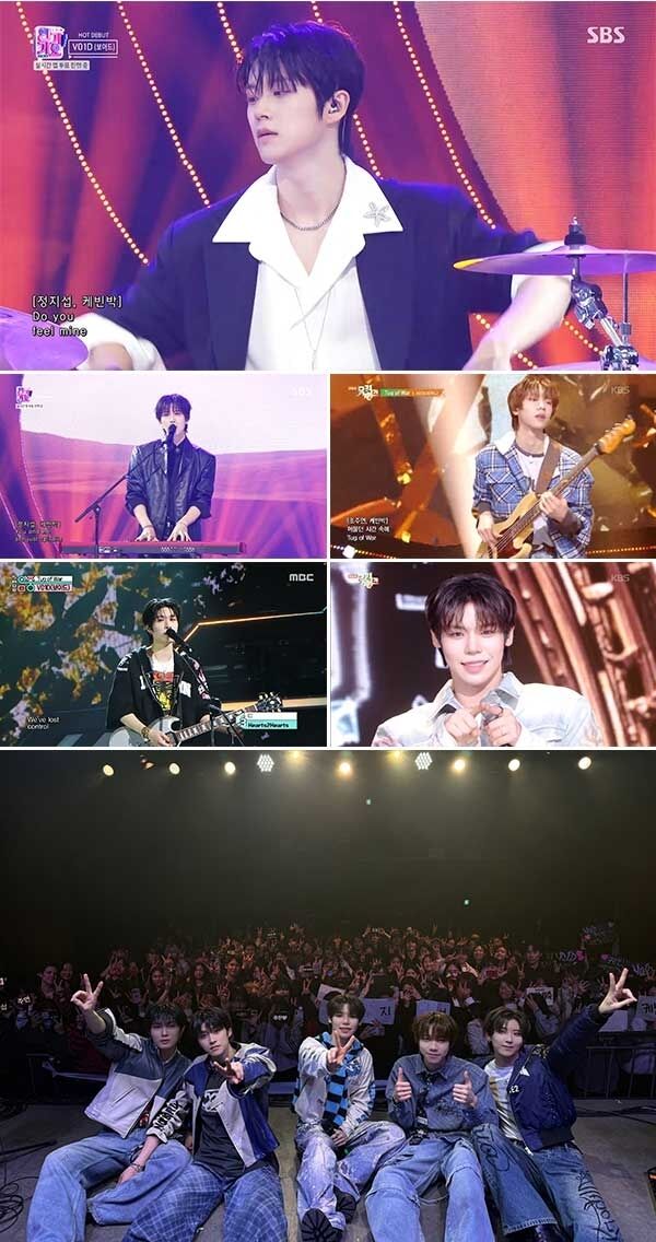 ボイド、デビュー初週の音楽番組出演を無事に終える…「たくさんの応援に無限のエネルギーを発揮」