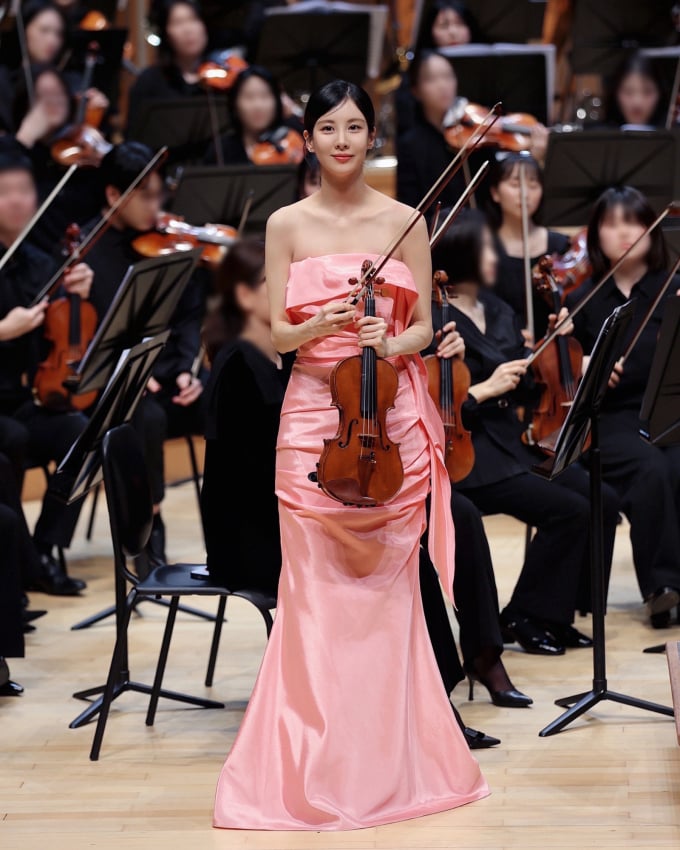 ソヒョン、ヴァイオリンの共演を成功裏に終える