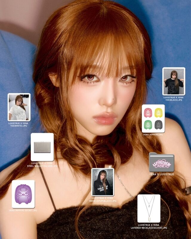 チェ・イェナ、ファッションブランドも手掛ける…Y2Kのティーンエイジャー風スタイルをまとった