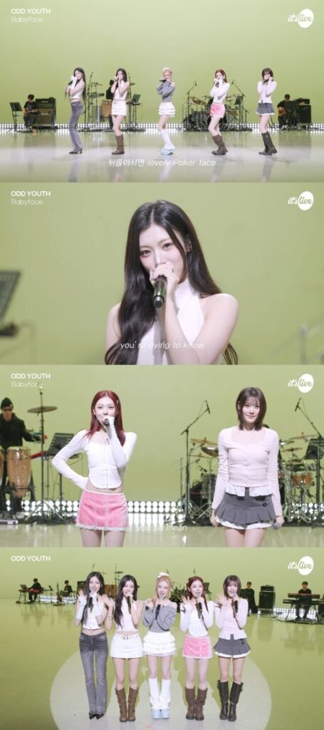 オードユース、新曲「Babyface」のバンドライブ…実力を存分に証明した