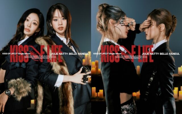 「ブラックスーツ」のKiss of Life、「Who is she」のコンセプトを公開