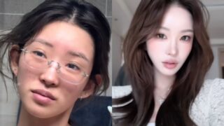 「故チェ・ジンシルの娘」チェ・ジュンヒ、サプライズですっぴんを公開
